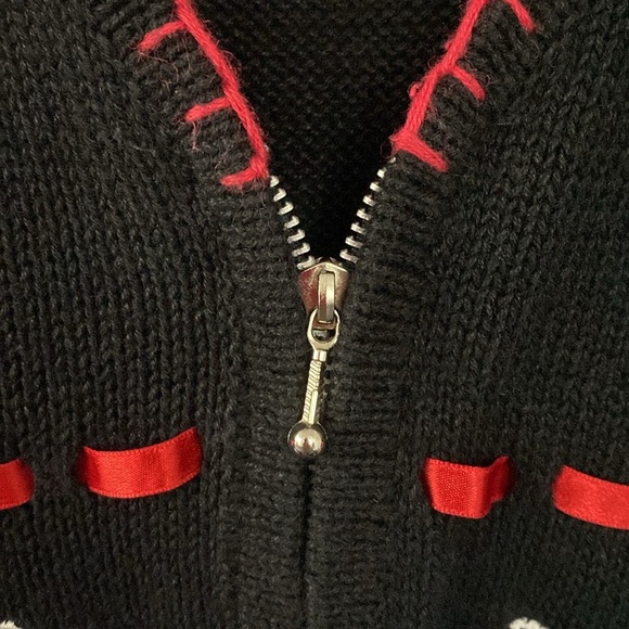 Victoria Jones Vintage Festive Christmas Sweater Cotton Blend Women's Size XL - Picture 9 of 14